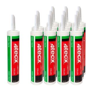 4Tecx High Tack Wit 290 ml 12 stuks