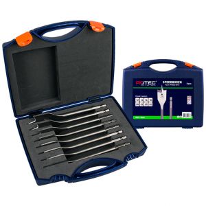 Rotec Heavy Duty Speedborenset 8-delig