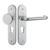 D4E Deurkruk Afgerond Knop/Kruk D-model Rechts PC55