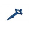 DX Bouwsleutel Zamac blauw