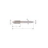 Rotec HSS-E Machinetap, Doorlopend, Extra Kort, DIN 352