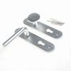 D4E Deurkruk Afgerond Knop/Kruk L-model Rechts PC55