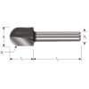 Rotec HM Dakgootfrees, Gold-Line, Ø12,7 R=6,35 D2=12