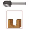 Rotec HM Dakgootfrees, Gold-Line, Ø12,7 R=6,35 D2=12