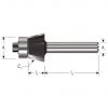 Rotec HM Fasefrees 45°, Gold-Line, Ø57,2 D2=12