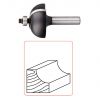 Rotec HM Halfholprofielfrees, Lager,Silver-Line, D2=8 / Ø28,5