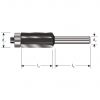 Rotec HM Kantenfrees Z3, Lager, Gold-Line, Ø12,7X12,7