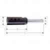 Rotec HM Groeffrees, Wisselplaat, Gold-Line, Ø18X30 D2=12