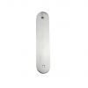 D4E Deurschild Afgerond Aluminium Blind