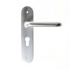 D4E Deurkruk Afgerond Knop/Kruk D-model Rechts PC72