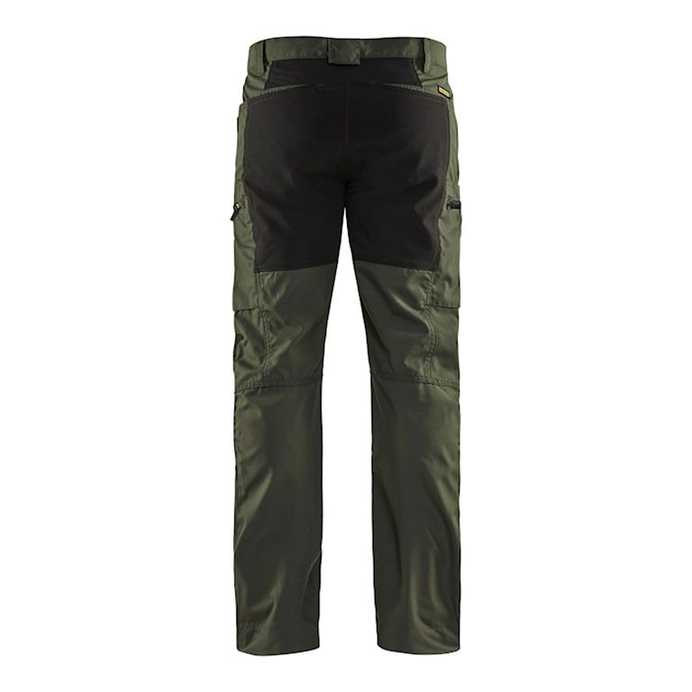 1459 Blåkläder Werkbroek Stretch army groen