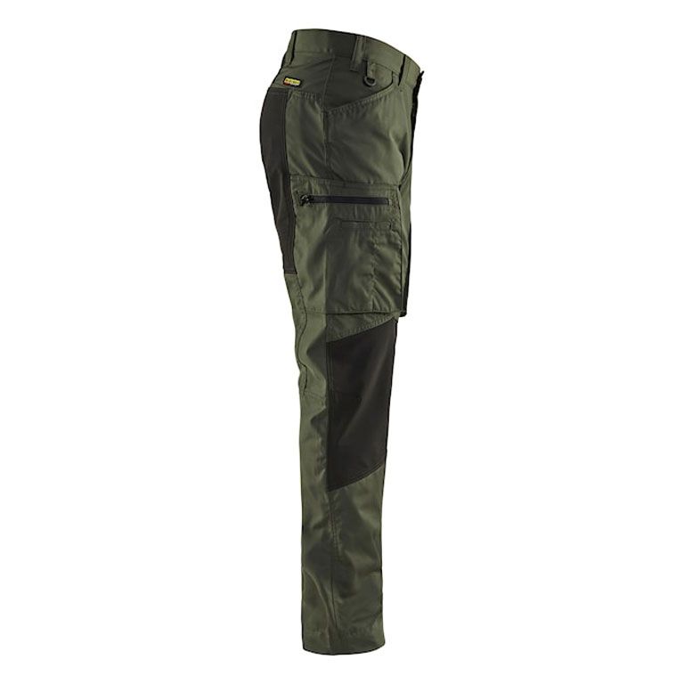 1459 Blåkläder Werkbroek Stretch army groen