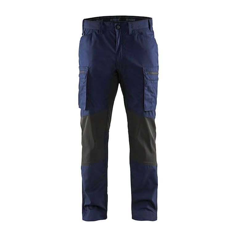 1459 Blåkläder Werkbroek Stretch marineblauw/zwart