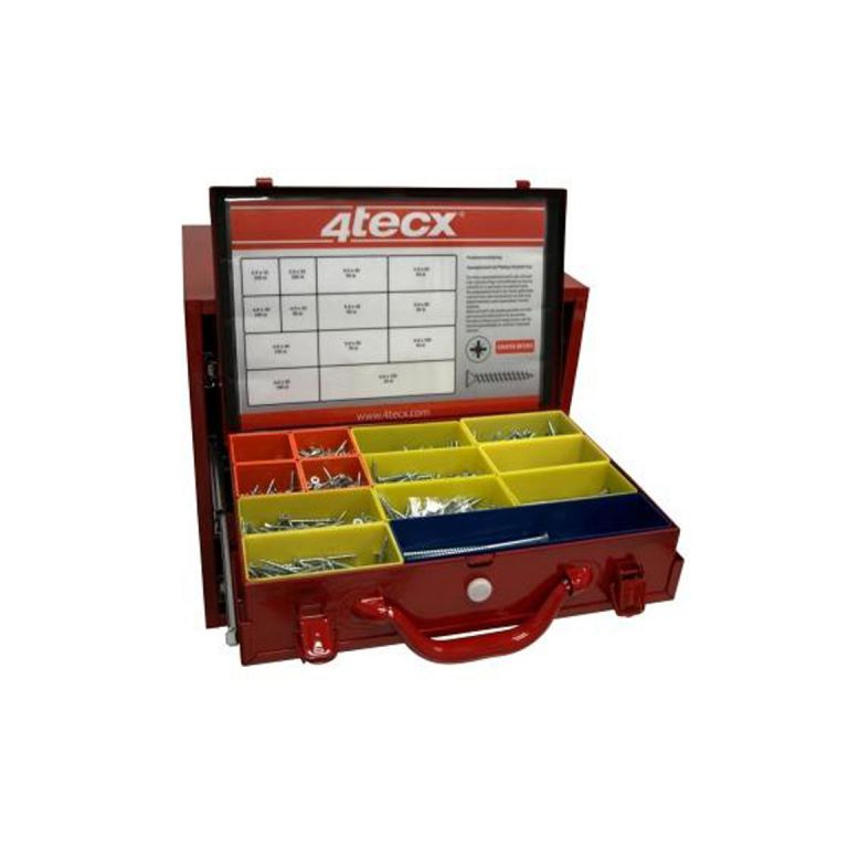 Sysbox Assortimentskoffer Spaanplaatschroef Torx 1273 delig