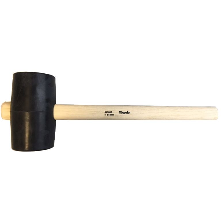 KWB rubberen hamer 64 mm