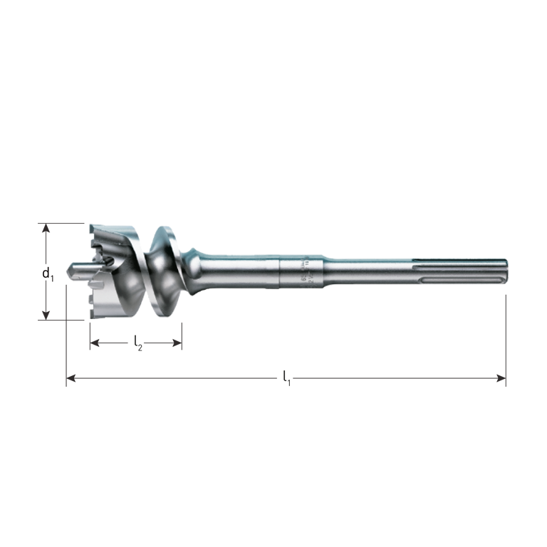 Rotec Betonfreeskroon Sds-Max Ø80X80/990