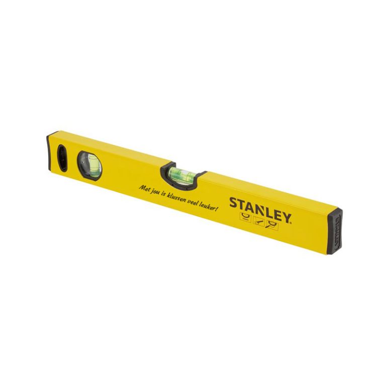 Voorbeeld gepersonaliseerde waterpas Stanley