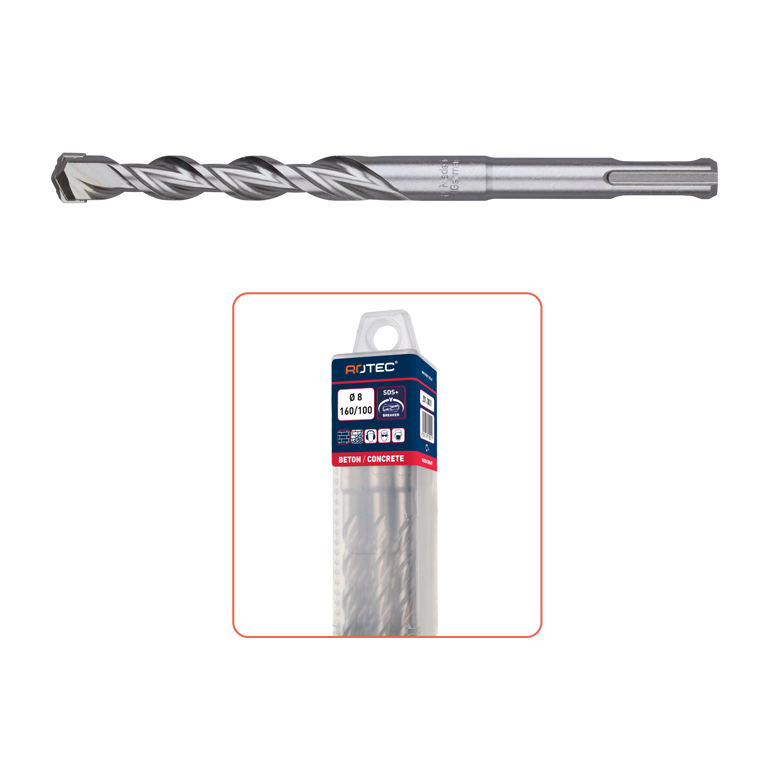 Rotec Hamerboren Sds+ V-Breaker In Box a 10 St. 7,0X 50/110 Mm