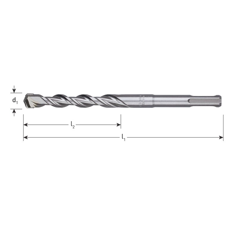 Rotec Hamerboren Sds+ V-Breaker In Box a 10 St. 4,0X 50/110 Mm