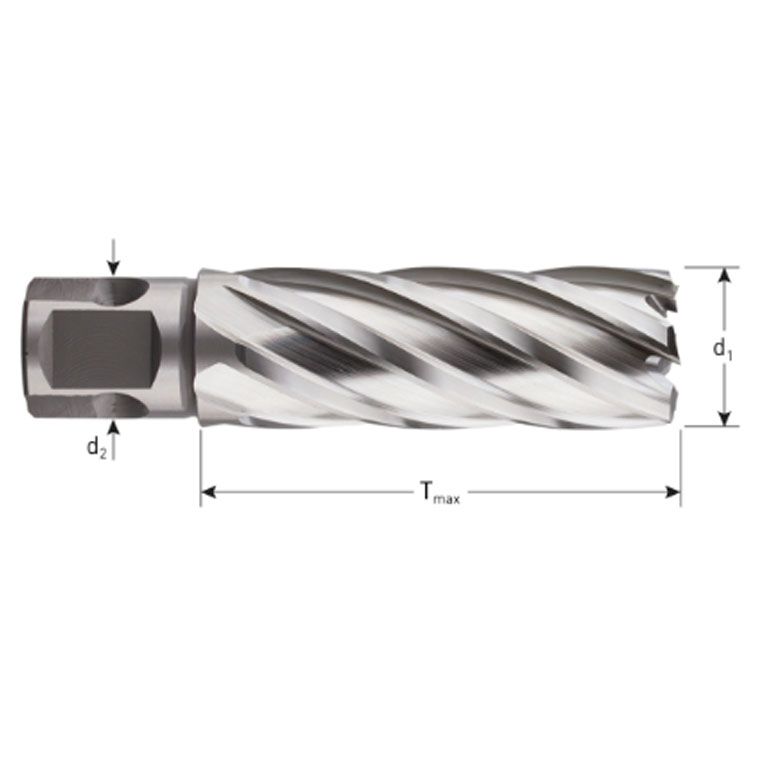 Rotec HSS-XE Kernboor Silver-line, UNI, ø32X30