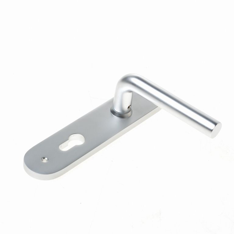 D4E Deurkruk Afgerond Knop/Kruk L-model Links PC72
