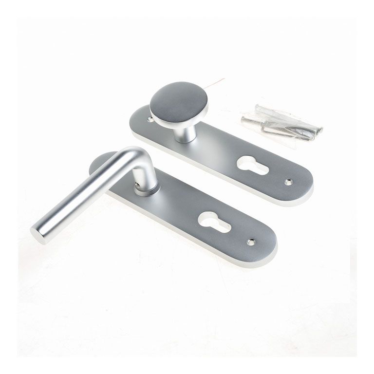 D4E Deurkruk Afgerond Knop/Kruk L-model Rechts PC72
