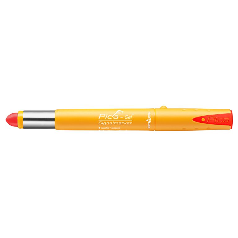 Pica Gel markeerstift rood zonder dop