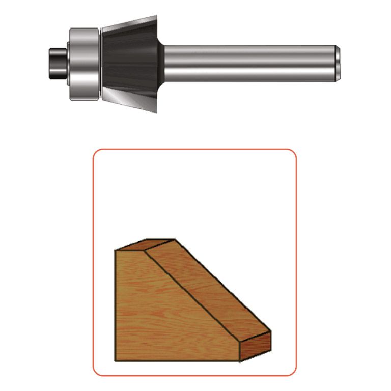 Rotec HM Fasefrees 45°, Gold-Line, Ø57,2 D2=12