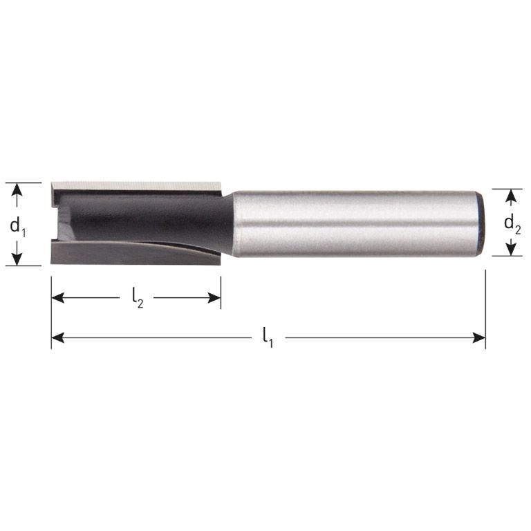 Rotec HM Groeffrees, Sliver-Line, D2=8 / Ø22