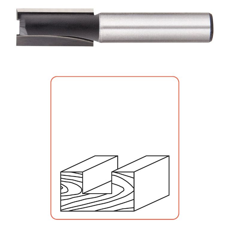 Rotec HM Groeffrees, Sliver-Line, D2=8 / Ø20