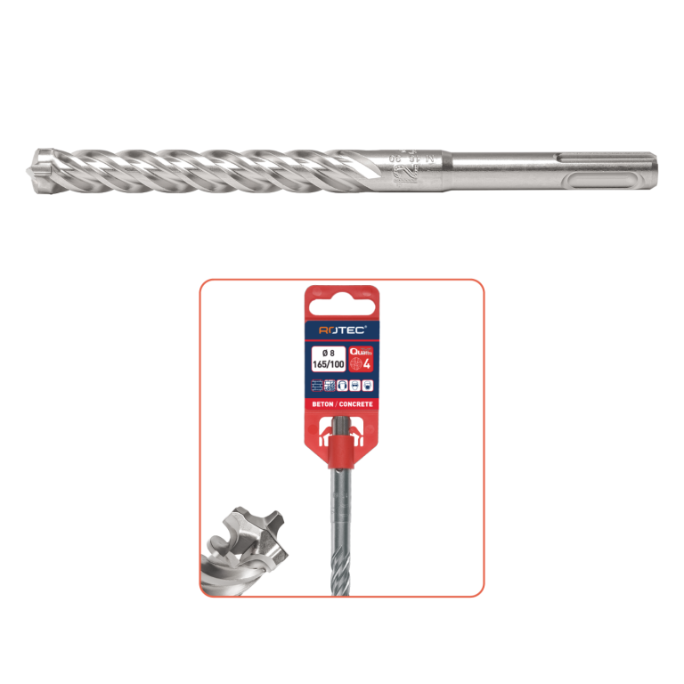 Rotec Hamerboor SDS+ Quattro-X ø 12,0 x 210/260 per stuk