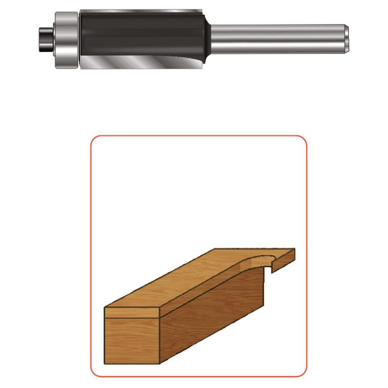 Rotec HM Kantenfrees Z2, Gold-Line,Ø12,7X12,7