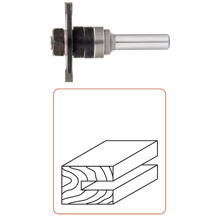 Rotec HM Schijffrees, Silver-Line, Ø40X3