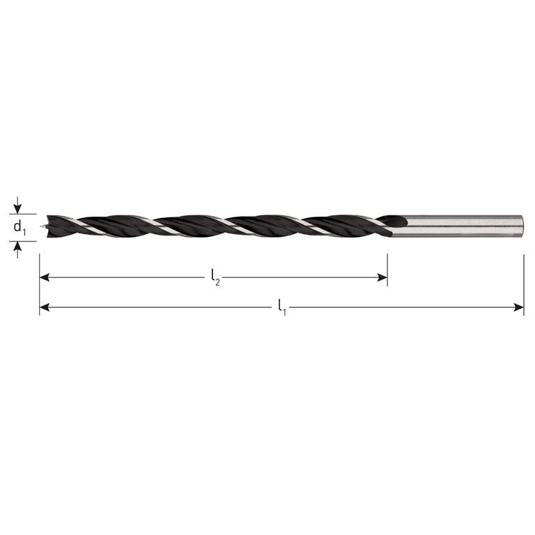 Rotec Balkenboor Ø6X200X250 (Vpe 1)