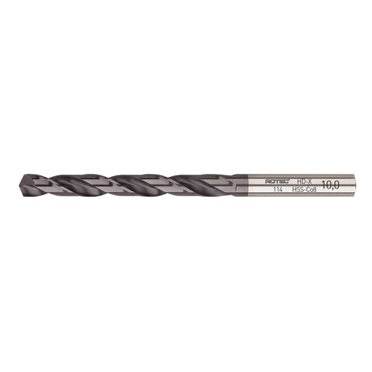 Rotec HSS-E Spiraalboor, DIN338, Type HD-X, TiAIN, Ø4,2