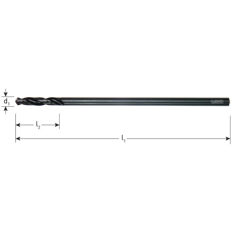 Rotec HSS-G Dakdekkersboor, Type N, 5,8X150 mm