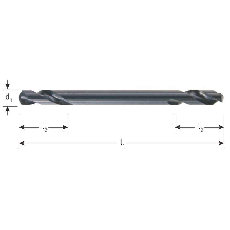 Rotec HSS-G Spiraalboren DIN 1412C Gesl. Dubbelzijdig 5,1 Mm