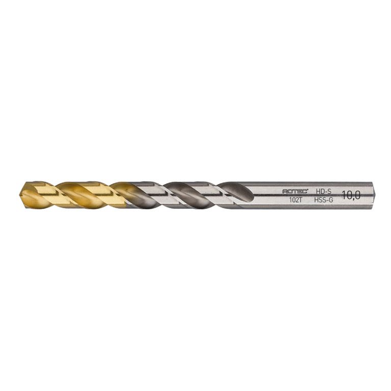 Rotec HSS-G Spiraalboor, Din 338, Type HD-S, Tin-Top, Ø3,1 10 stuks