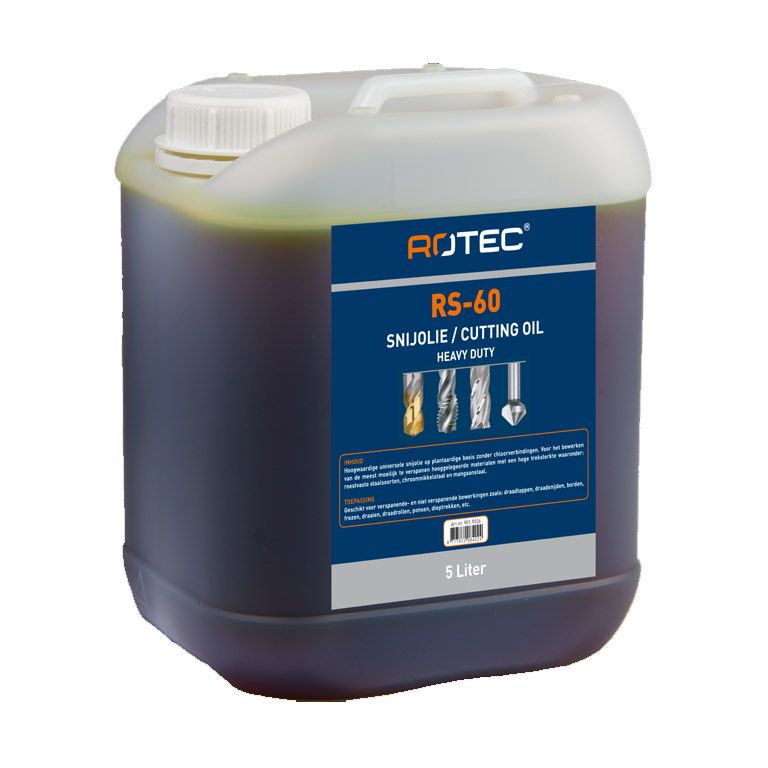 Rotec Snijolie Rs-60 Hd (Heavy-Duty), In Jerry-Can 5 liter
