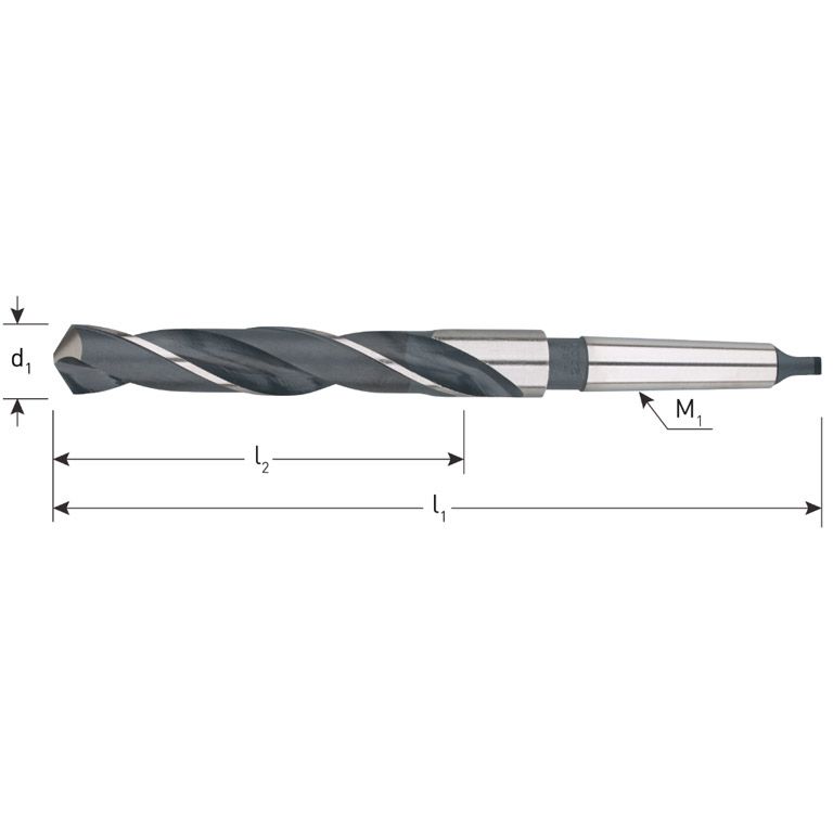 Rotec HSS Spiraalboren DIN 345 Gewalst 14,25 mm