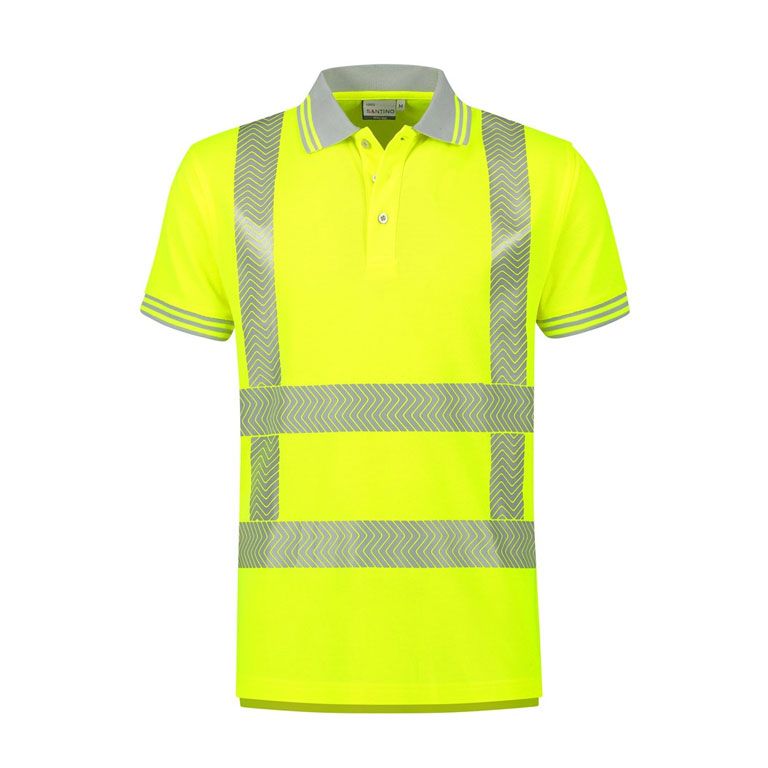 Santino Poloshirt Venice Fluor