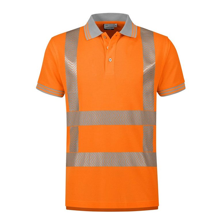 Santino Poloshirt Venice Fluor