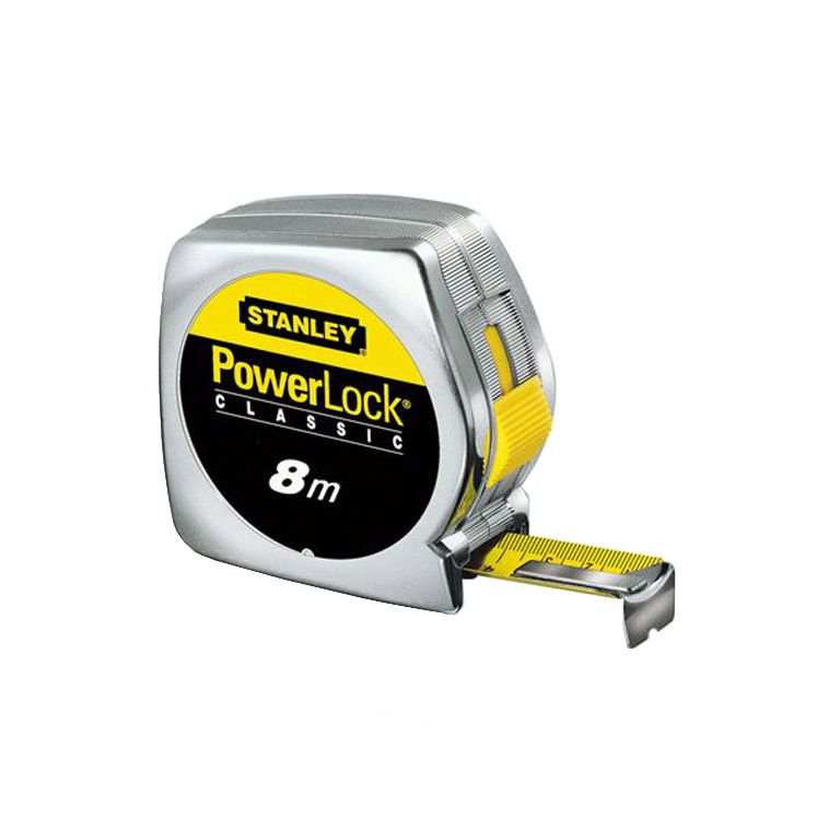 Stanley Rolbandmaat powerlock 8M Kopen |