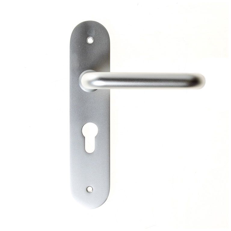 D4E Deurkruk Afgerond Knop/Kruk D-model Rechts PC72