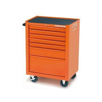 Bahco 169 delige gevulde Gereedschapswagen Oranje