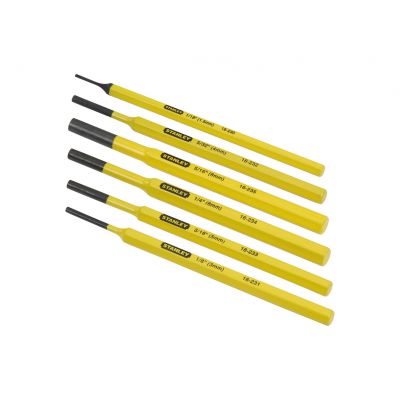 Stanley Centerpunt en drevel set 6-delig