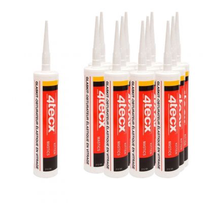4Tecx Glaskit Wit 290 ml 12 stuks