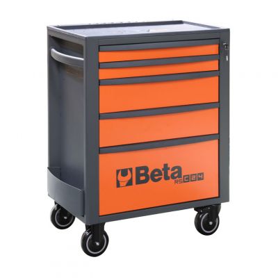 Beta Gereedschapswagen met 5 laden RSC24/5 Oranje/Zwart