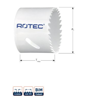 Rotec BIM-CO Gatzaag, Normaalvertand