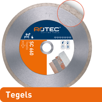 Rotec Diamantzaag Tegel /Rd-M 115/22,23